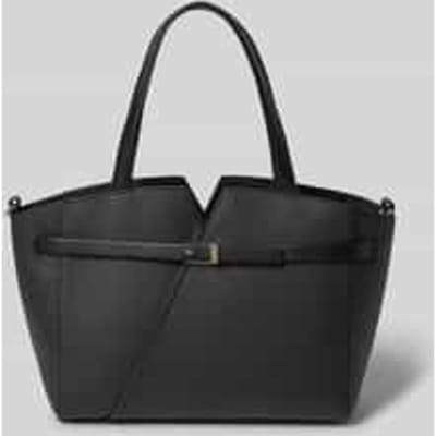 Handtas met hengsels van rundleer Model 'REVERS'