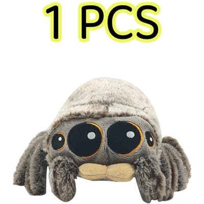 Gevulde Zachte Dieren Pluche Spinnen Speelgoed Zwart Klein Lucas Gesimuleerd Kussenpop Anime Activiteitenkamer Kussen Decoratie Kind Cadeau