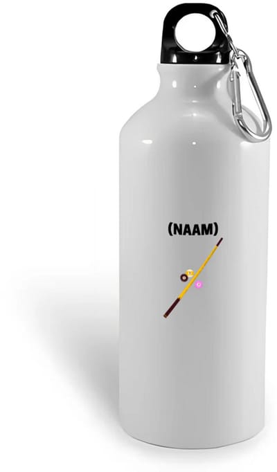 Hacebo® - Biljart met eigen naam waterfles - Biljart - Biljarter - Sport - water fles - 400ML
