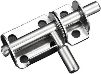 Deurslot - Schuifgrendel - Beveiliging - Roestvrij staal - 50 Gram - Stijl 1