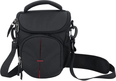 Dailygoods- Cameratas Waterdicht - Draagtas DSLR/Systeemcamera - Grote Capaciteit - Verstelbare Schouderriem - Nylon - Zacht Handvat - Cameraopbergtas