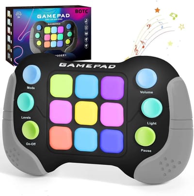 BOTC Pop it Toy - Pop It Game - Fidget Toy - Draagbaar en Compact - Zwart