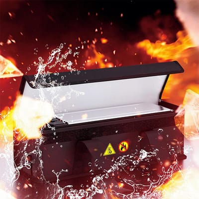 Brandwerende Waterdichte Batterijtas Lipo Safe Laadtas Beschermingszakje voor Opslag met Onzichtbare Zijlaadpoort zwart