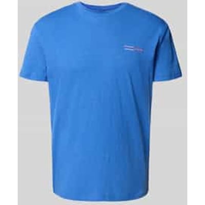 Regular fit T-shirt van puur katoen