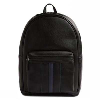 Ted Baker Laptop rugzak Rugzak met laptopvak Keviin Stripe Backpack Black Zwart