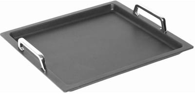 AMT Gastroguss Gastronorm bak GN 2/3 hoogte 2 cm met handgrepen LOTAN® antiaanbaklaag geschikt voor alle warmtebronnen incl. inductie