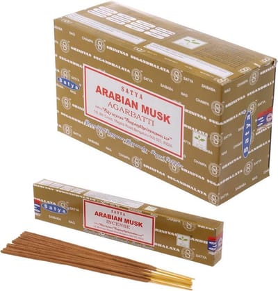 Satya Arabian Musk - 12 pakjes van 15 gram
