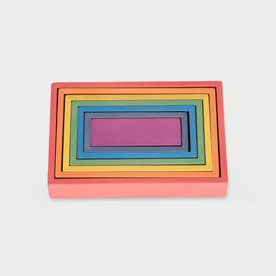 tickit® Regenboog Houten Rechthoeken