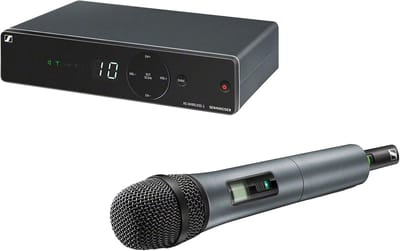 Draadloos Microfoon Systeem - Handmicrofoon Set - Live Zang Presentatie - Dubbele Antenne Diversity - 2520 Gram - Multicolor