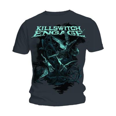 Killswitch Engage - Engage Battle Heren T-shirt - S - Grijs