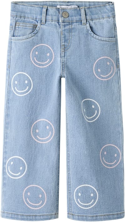 NAME IT - NMFROSE WIDE JEANS 5524-YA O - Meisjes - Jeans - Maat 92