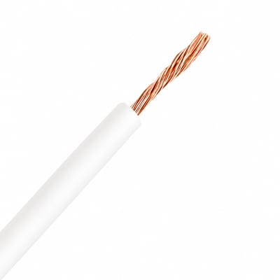 Draad VDS 12V 1,5mm2 div. kleuren per 5m - wit