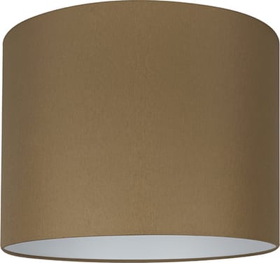 Uniqq Lampenkap stoffen cognac Ø 40 cm – 30 cm hoog
