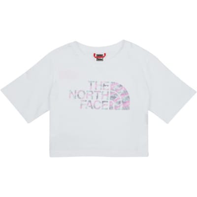 The North Face  T-shirt Korte Mouw Girls S/S Crop Easy Tee