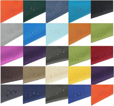 Waterdichte canvasstof voor bekleding en zitzakken - 33 kleuren, 600 denier zware kwaliteit