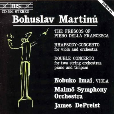 Nobuko Imai, Malmö Symphony Orchestra, James DePreist - Martinů: Les Fresques De Piero Della Francesca (CD)