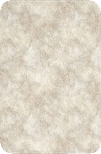 WC mat 40x60 cm - Antislip - Beige - Reliëfstructuur - Natuursteen - Toiletmat - Vloermat - Douchemat - Toilet tapijt - Toiletmatten