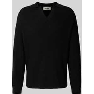 Gebreide pullover met polokraag