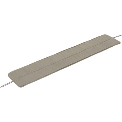 Muuto Linear Steel Bank Zitkussen - L - lichtgrijs