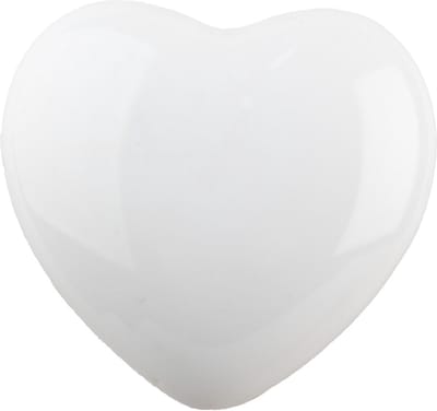 Clayre & Eef Deurknop 4 cm Wit Keramiek