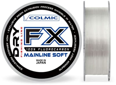 Colmic Dry Fx Flurocarbon 200 M Zilver 0.235 mm