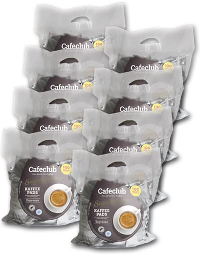 Caféclub Espresso Pads - 8 x 100
