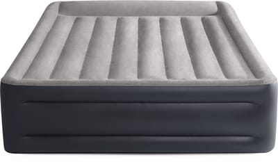 Intex Queen Deluxe Pillow Rest Luchtbed met ingebouwde pomp - 203x152x42 cm