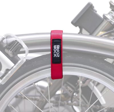 ROCKBROS Holdband for Brompton Bike, Velcro Fastener, Trouser Clips, Universal Clips with Velcro Fastening for Folding Bike, Brompton Bicycle Attachment Frame