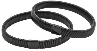 Actie4you® - Mouw ophouder 1 Paar - Diameter 6 cm - Sleeve holder - Mouwophouders Dames Heren – 2 Stuks Zwart