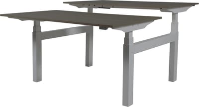 Zit Sta Bureau (2pp) - Elek 180x80/80 Havana Kersen - alu frame