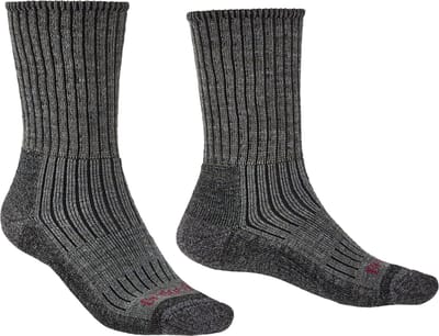 Bridgedale Hike Midweight Merino Wandelsokken Charcoal Maat 40-43