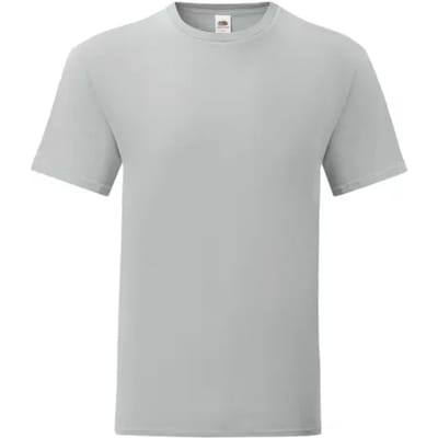 Katoenen T-shirt Fruit of the Loom Iconic 150