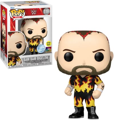 Funko Pop! WWE - Bam Bam Bigelow Glow in the Dark Exclusive
