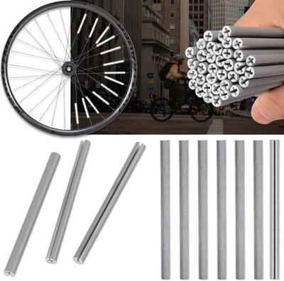 Reflectoren voor Fietswielen - Waterdichte Spakenreflectoren voor Verbeterde Zichtbaarheid, 360° Veiligheid en Nachtfietsen, 36 Stuks Plastic Spaken Skin Accessoires