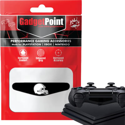 Gadgetpoint - Controller Stickers voor PS4, PlayStation 4 - Performance Gaming Skin - Bescherming Accessoires - Helm