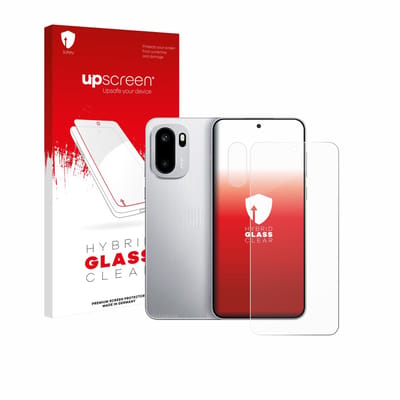 upscreen - Screenprotector voor OnePlus 15R (Voor+Camera) - Folie Beschermfolie Beschermglas transparant