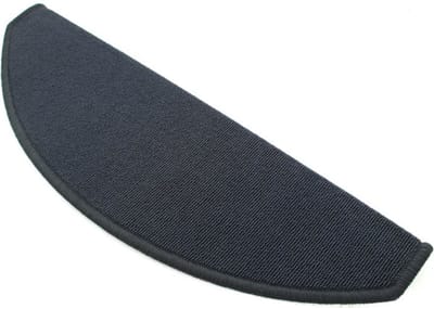 Elite Trapmatten - 13 stuks - Elite Antraciet - 56x17x3,5cm - halve maantjes