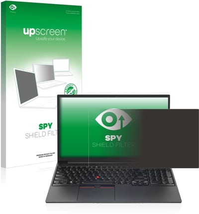 upscreen - privacyscherm voor Lenovo ThinkPad E15 Gen 4 - privacy filter screenfilter Blauwlichtfilter
