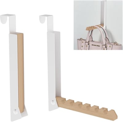 Dailygoods- Droogrek Opvouwbaar - Over de Deur Haken - Multifunctioneel - Kapstok - Draagbaar - 16 cm Uitgeschoven