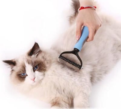 Kam voor hond en kat | Hondenborstel | Kattenkam | Hondenkam voor ondervacht | Klittenkam voor honden en katten | Verwijderd klitten en voorkomt haaruitval