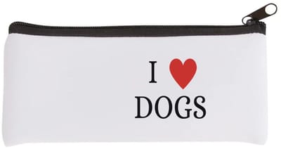 Akyol - i love dogs Etui - Honden - cadeau honden liefhebber - cadeau - dog lover - 20 bij 9 cm
