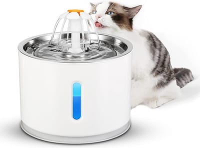 Krexs Drinkfontein Kat - Kattenfontein – Waterfontein - Drinkbak - Honden Fontein – Kattenspeeltjes