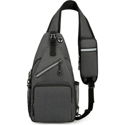 Sling Bag Crossbody Tassen Heuptasjes voor Heren Dames Schoudertas Wandeldagrugzak