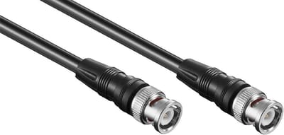 BNC (m) - BNC (m) kabel - RG62 - 93 Ohm / zwart - 10 meter
