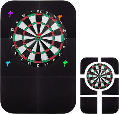 Zelfklevende Wandbeschermer voor Dartbord, Universele Dart Basis, Bescherming voor Muur (60 x 90 x 1.2 cm) - Ideaal voor Dartliefhebbers en Spelers