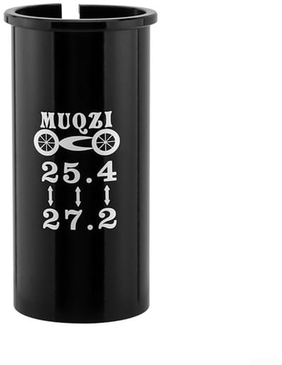 Dailygoods - Zadelpen Adapter - Fiets Reducer - Lichtgewicht Aluminium - 25.4-27.2mm - Eenvoudig te Installeren - Geschikt voor MTB en Racefietsen