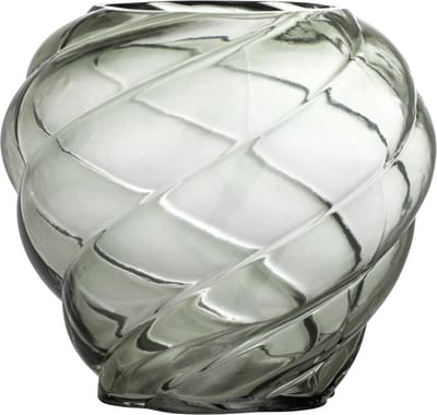 Bloomingville Vaas Leyan groen glas 18cm
