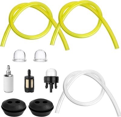 Grasmaaier accessoireset - voor universele brandstofslang, brandstofpomp, brandstoffilter, brandstofleiding, slangring, brandstoftankafdichting - Grasmaaier accessoires - Tuingereedschap - Accessoires