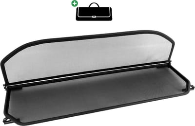 Windscherm BMW 3-Serie E93 | 2007-2013 | incl. luxe opbergtas | Zwart