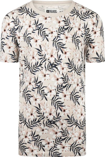 No Way Monday jongens T-shirt Beige - boys 2